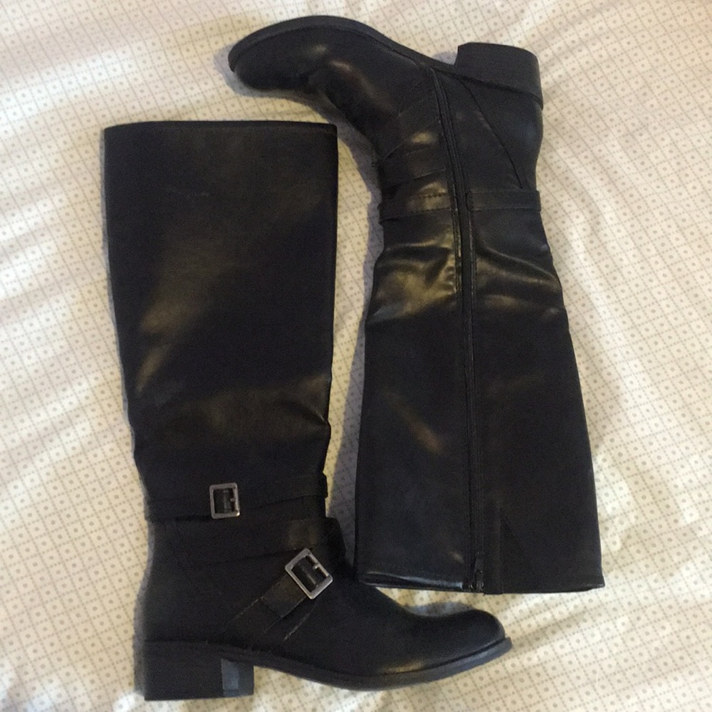 Brand New Knee High Black Boots